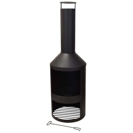 ProGarden Chimenea de metal 134 cm de , Chimeneas - Ref: Foro24-436195, Precio: 130,74 €, Descuento: %