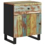 Mesita de noche madera reciclada y contrachapada 50x33x60 cm by , Nightstands - Ref: Foro24-350658, Price: 119,66 €, Discount: %