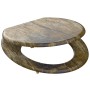 SCHÜTTE Asienro de inodoro SOLID WOOD MDF impreso by , Toilet and bidet seats - Ref: Foro24-435085, Price: 51,01 €, Discount: %