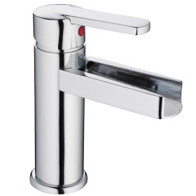 SCHÜTTE Grifo monomando de lavabo con caño en cascada NIAGARA von , Wasserhähne - Ref: Foro24-425795, Preis: 75,69 €, Rabatt: %