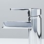 SCHÜTTE Grifo monomando de lavabo con caño en cascada NIAGARA by , Faucets - Ref: Foro24-425795, Price: 75,69 €, Discount: %