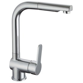SCHÜTTE Grifo mezclador para fregadero LONDON cromado by , Faucets - Ref: Foro24-425826, Price: 102,58 €, Discount: %