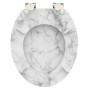 SCHÜTTE Asiento de inodoro con cierre suave MARMOR STONE by , Toilet and bidet seats - Ref: Foro24-438739, Price: 67,74 €, Di...