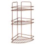 Metaltex Estantería de esquina de ducha de 3 niveles color cobre by , Bathtub trays - Ref: Foro24-443451, Price: 48,57 €, Dis...