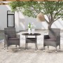 Garten-Essgruppe 3-teilig aus grauem synthetischem Rattan von vidaXL, Gartensets - Ref: Foro24-3058479, Preis: 232,68 €, Raba...