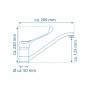 SCHÜTTE Grifo mezclador de lavabo VITAL cromado de , Grifos - Ref: Foro24-435053, Precio: 58,29 €