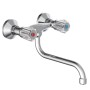 SCHÜTTE Grifo mezclador de lavabo bimando BRILLANT cromo von , Wasserhähne - Ref: Foro24-435070, Preis: 50,65 €, Rabatt: %