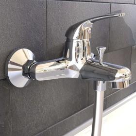 SCHÜTTE Grifo mezclador de bañera ATHOS cromado by , Faucets - Ref: Foro24-438654, Price: 46,50 €, Discount: %
