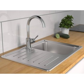 SCHÜTTE Grifo mezclador de fregadero con caño redondo UNICORN cromado by , Faucets - Ref: Foro24-438711, Price: 76,04 €, Disc...