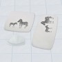 RIDDER Alfombrilla de ducha Zebra blanco y negro 38x72 cm by , Rugs and bath mats - Ref: Foro24-445030, Price: 24,10 €, Disco...