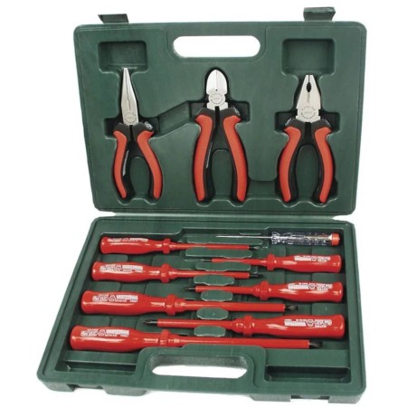 Brüder Mannesmann Set de destornilladores y alicates VDE 11 uds 11240 by , Hand Tool Sets - Ref: Foro24-408544, Price: 34,92 ...