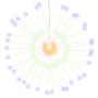 Luces de Navidad de estrellas 8 uds 140 LED de colores 17 cm by , Christmas lights - Ref: Foro24-3190517, Price: 70,26 €, Dis...