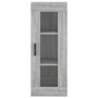 Aparador alto madera contrachapada gris Sonoma 34,5x34x180 cm de , Aparadores - Ref: Foro24-3199303, Precio: 117,20 €, Descue...