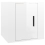 Set de muebles de TV 6 pzas madera contrachapada blanco brillo de , Muebles TV - Ref: Foro24-3188656, Precio: 255,41 €, Descu...
