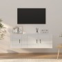 Set de muebles de TV 2 pzas madera contrachapada blanco brillo von , TV-Möbel - Ref: Foro24-3188408, Preis: 83,11 €, Rabatt: %