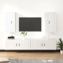 Set de muebles de TV 4 pzas madera contrachapada blanco brillo von , TV-Möbel - Ref: Foro24-3188696, Preis: 254,45 €, Rabatt: %