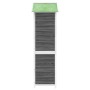 Cobertizo herramientas jardín madera pino gris 120x53,5x170 cm de , Cobertizos - Ref: Foro24-172247, Precio: 275,05 €