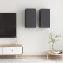 TV-Möbel 2 Stück Sperrholz grau 30,5x30x60 cm von vidaXL, TV-Möbel - Ref: Foro24-803331, Preis: 70,59 €, Rabatt: %