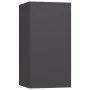 TV-Möbel 2 Stück Sperrholz grau 30,5x30x60 cm von vidaXL, TV-Möbel - Ref: Foro24-803331, Preis: 70,59 €, Rabatt: %
