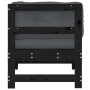 Sofá esquinero con cojines madera maciza de pino negro von , Modulare Sofas für den Außenbereich - Ref: Foro24-825545, Preis:...