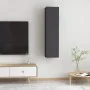 TV-Möbel 2 Stück Sperrholz grau 30,5x30x60 cm von vidaXL, TV-Möbel - Ref: Foro24-803331, Preis: 70,59 €, Rabatt: %
