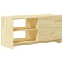 Mueble de TV madera maciza de pino 80x31x39 cm von , TV-Möbel - Ref: Foro24-809894, Preis: 65,17 €, Rabatt: %