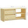 Mueble de TV madera maciza de pino 80x31x39 cm von , TV-Möbel - Ref: Foro24-809894, Preis: 65,17 €, Rabatt: %
