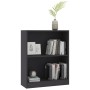 Estantería madera de ingeniería gris 60x24x76 cm by , Bookcases and shelves - Ref: Foro24-800857, Price: 45,87 €, Discount: %