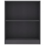 Estantería madera de ingeniería gris 60x24x76 cm by , Bookcases and shelves - Ref: Foro24-800857, Price: 45,87 €, Discount: %