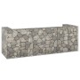Muro gaviones para contenedor basura galvanizado 325x100x110 cm von , Halterungen für Abfallbehälter - Ref: Foro24-151301, Pr...