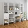Regal aus glänzend weißem Sperrholz, 60 x 35 x 180 cm von vidaXL, Bücherregale und Regale - Ref: Foro24-803413, Preis: 73,74 ...
