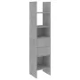 Estantería de madera contrachapada gris hormigón 40x35x180 cm de vidaXL, Librerías y estanterías - Ref: Foro24-803420, Precio...