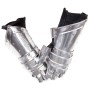 Guanteletes de caballero medieval réplica LARP acero plateado von , Sammelwaffen - Ref: Foro24-286207, Preis: 71,08 €, Rabatt: %
