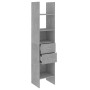 Betongraues Sperrholzregal 40x35x180 cm von vidaXL, Bücherregale und Regale - Ref: Foro24-803420, Preis: 59,53 €, Rabatt: %