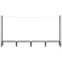 Leñero de acero gris antracita 240x35x120 cm von , Brennholztaschen und -halter - Ref: Foro24-286291, Preis: 75,17 €, Rabatt: %