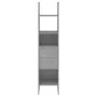 Estantería de madera contrachapada gris hormigón 40x35x180 cm de vidaXL, Librerías y estanterías - Ref: Foro24-803420, Precio...