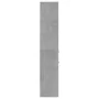 Estantería de madera contrachapada gris hormigón 40x35x180 cm de vidaXL, Librerías y estanterías - Ref: Foro24-803420, Precio...