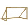 Fußballtor mit imprägniertem Kiefernholznetz 160x80x100 cm von vidaXL, Fußballtore - Ref: Foro24-3059949, Preis: 59,11 €, Rab...