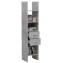 Betongraues Sperrholzregal 40x35x180 cm von vidaXL, Bücherregale und Regale - Ref: Foro24-803420, Preis: 59,53 €, Rabatt: %