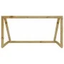 Football goal with pine wood impregnated net 160x80x100 cm by vidaXL, soccer goals - Ref: Foro24-3059949, Price: 60,03 €, Dis...