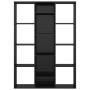 Divisor/estantería aglomerado negro brillante 100x24x140 cm von , Raumteiler - Ref: Foro24-800448, Preis: 86,84 €, Rabatt: %