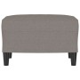 Reposapiés de tela gris taupe 60x50x41 cm von , Osmanen - Ref: Foro24-349286, Preis: 51,97 €, Rabatt: %