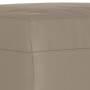 Reposapiés tela de microfibra gris taupe 60x50x41 cm by , Ottomans - Ref: Foro24-349341, Price: 54,49 €, Discount: %