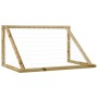 Fußballtor mit imprägniertem Kiefernholznetz 160x80x100 cm von vidaXL, Fußballtore - Ref: Foro24-3059949, Preis: 59,11 €, Rab...