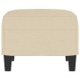 Reposapiés de tela crema 60x50x41 cm von , Osmanen - Ref: Foro24-349329, Preis: 52,41 €, Rabatt: %