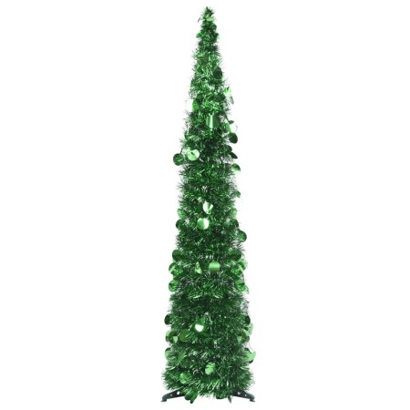 Árbol de Navidad artificial emergente PET verde 120 cm by , Christmas trees - Ref: Foro24-320988, Price: 22,82 €, Discount: %