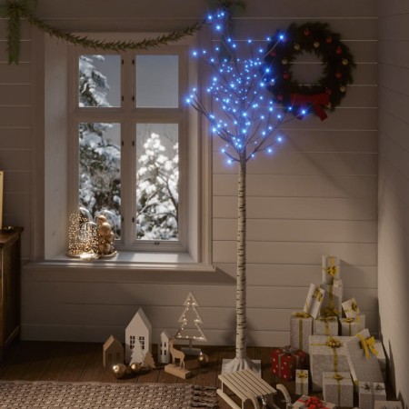 Árbol de Navidad LED azul sauce de interior y exterior 1,8 m by , Christmas trees - Ref: Foro24-328682, Price: 31,96 €, Disco...