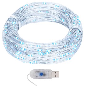 Guirnalda de micro luces LED 40 m 400 LED blanco cálido by , Christmas lights - Ref: Foro24-328848, Price: 21,27 €, Discount: %
