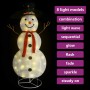 Muñeco de nieve de Navidad con luces LED tela lujosa 180 cm de , Luces de Navidad - Ref: Foro24-329762, Precio: 122,82 €, Des...
