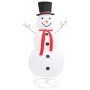 Muñeco de nieve de Navidad con luces LED tela lujosa 180 cm de , Luces de Navidad - Ref: Foro24-329762, Precio: 122,82 €, Des...
